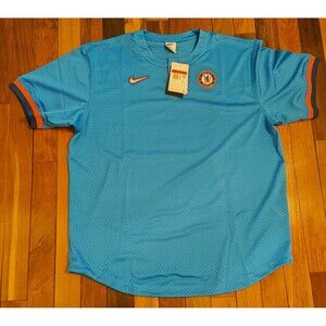 Nike Chelsea FC Baseball Jersey 2024 Mens FQ3416-435 Mens LG NWT